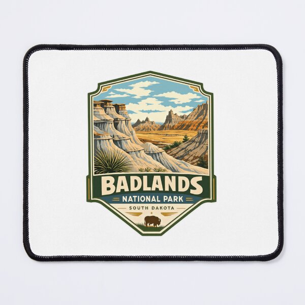 Item preview, Badlands National Park South Dakota Travel Souvenir National Parks Visitor Explorer designed and sold by Simsimah26Parks.