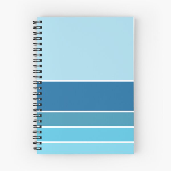 Item preview, Nautical Decor Stripes in Ocean Colors Retro Coastal Vibes 4/4 designed and sold by Beachy.