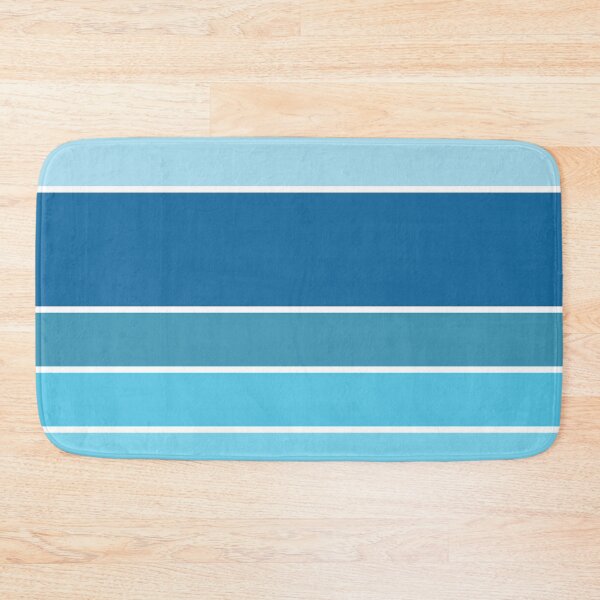 Item preview, Nautical Decor Stripes in Ocean Colors Retro Coastal Vibes 4/4 designed and sold by Beachy.