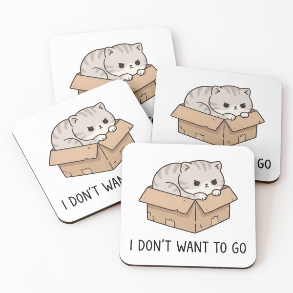 Item preview, I Don't Want to Go - Grumpy Cat  designed and sold by AnteesocialTees.