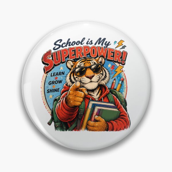 Item preview, ¡El Tigre vuelve al colegio! designed and sold by JonysCreativeDesigns.