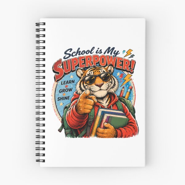 Item preview, ¡El Tigre vuelve al colegio! designed and sold by JonysCreativeDesigns.