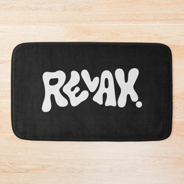 Item preview, RELAX Bubble Typography - Streetwear Minimalist T-Shirt Design designed and sold by johnExpress02.