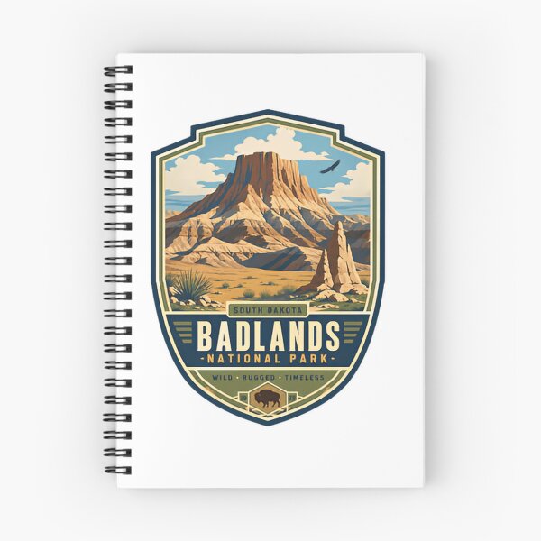 Item preview, South Dakota Badlands National Park Wild Rugged Timeless National Park Souvenir designed and sold by Simsimah26Parks.