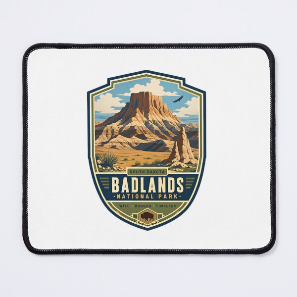 Item preview, South Dakota Badlands National Park Wild Rugged Timeless National Park Souvenir designed and sold by Simsimah26Parks.