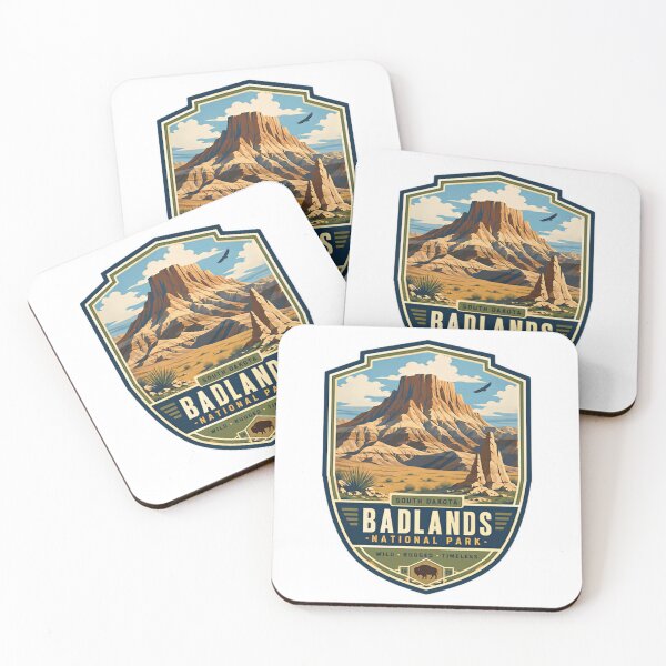 Item preview, South Dakota Badlands National Park Wild Rugged Timeless National Park Souvenir designed and sold by Simsimah26Parks.
