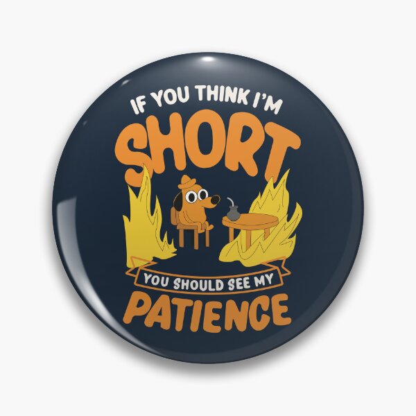 Item preview, You Should See My Patience Illustration designed and sold by beboplab.