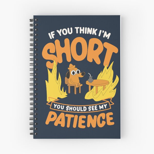 Item preview, You Should See My Patience Illustration designed and sold by beboplab.