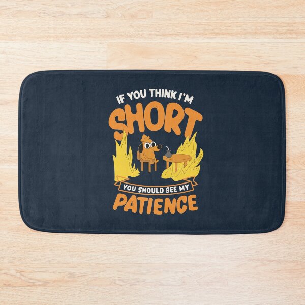 Item preview, You Should See My Patience Illustration designed and sold by beboplab.