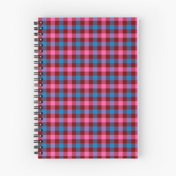 Item preview, Pink And Blue Gingham Check Maroon designed and sold by PatternTitan.