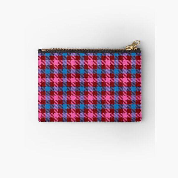 Item preview, Pink And Blue Gingham Check Maroon  designed and sold by PatternTitan.