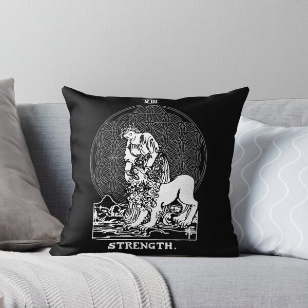Item preview, Strength Tarot Card Art designed and sold by Mystikos Art.