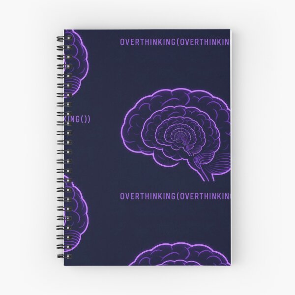Item preview, Overthinking Recursive Function - Funny Programmer Brain Shirt designed and sold by Geek Tracy Shop.