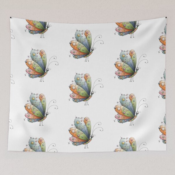 Item preview, Colorful Ornamental Butterfly designed and sold by vanndhi.