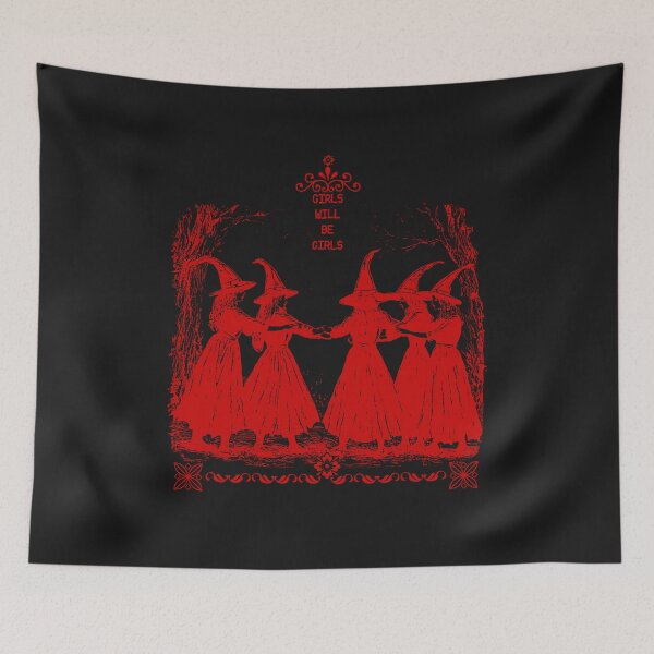 Item preview, Girls Will Be Girls Witch  designed and sold by delllsdesigns.