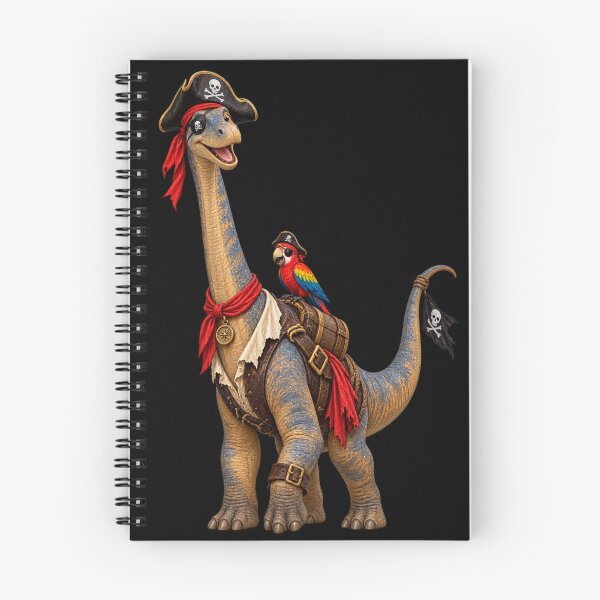 Item preview, Brontosaurus in Pirate Costume designed and sold by Giddy Bear Gifts.