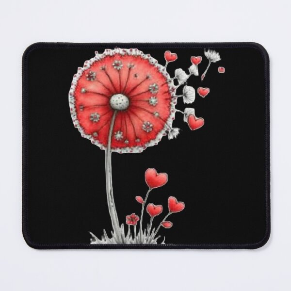 Item preview, Whimsical Heart Flower designed and sold by vanndhi.