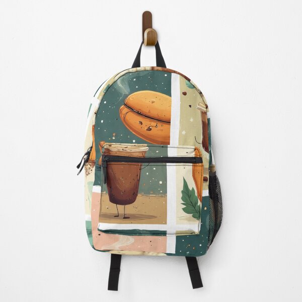 Item preview, Enjoy coffee and macarons in pixel art style. designed and sold by Mianku | Für das Leben.
