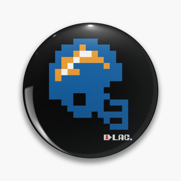 Item preview, Chargers Throwback Tecmo Bowl Helmet designed and sold by TecmoBowlSports.