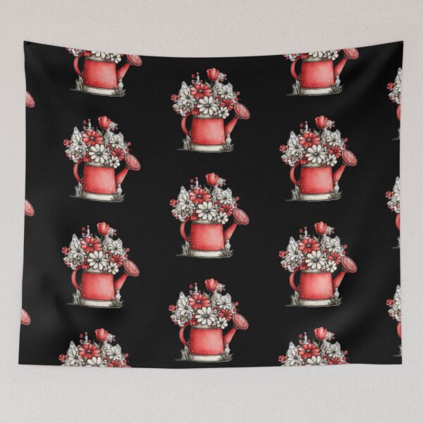 Item preview, Floral Watering Can Arrangement designed and sold by vanndhi.