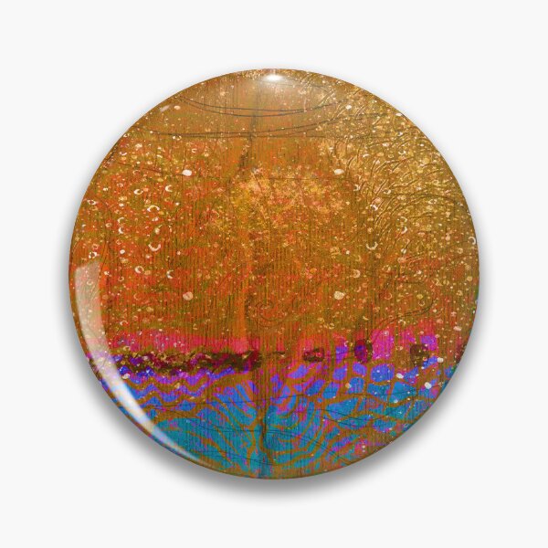 Item preview, Organic Earth and Neon Sea – Abstract Canvas Texture Art designed and sold by MAMA.art.Rio <Marsailhe_Milward>.
