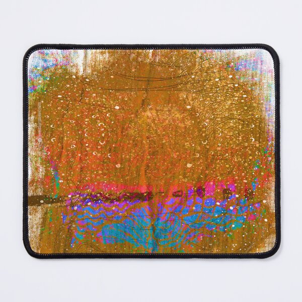 Item preview, Organic Earth and Neon Sea – Abstract Canvas Texture Art designed and sold by MAMA.art.Rio <Marsailhe_Milward>.