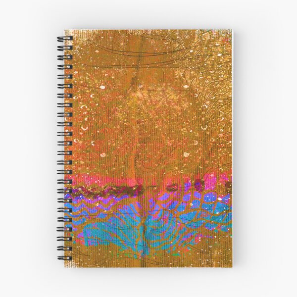 Item preview, Organic Earth and Neon Sea – Abstract Canvas Texture Art designed and sold by MAMA.art.Rio <Marsailhe_Milward>.