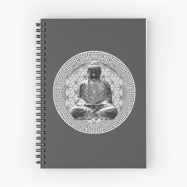 Item preview, Sacred Geometry Buddha Art designed and sold by Mystikos Art.