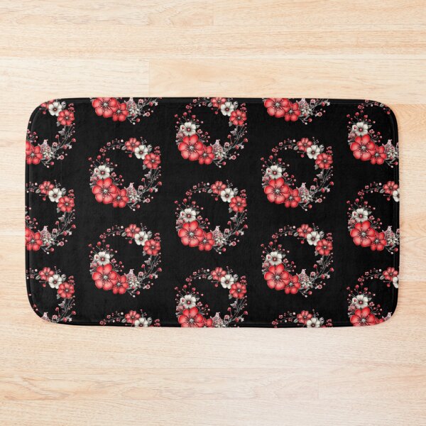 Item preview, Floral Ring with Red Blooms designed and sold by vanndhi.