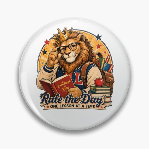 Item preview, ¡El león vuelve al colegio! designed and sold by JonysCreativeDesigns.