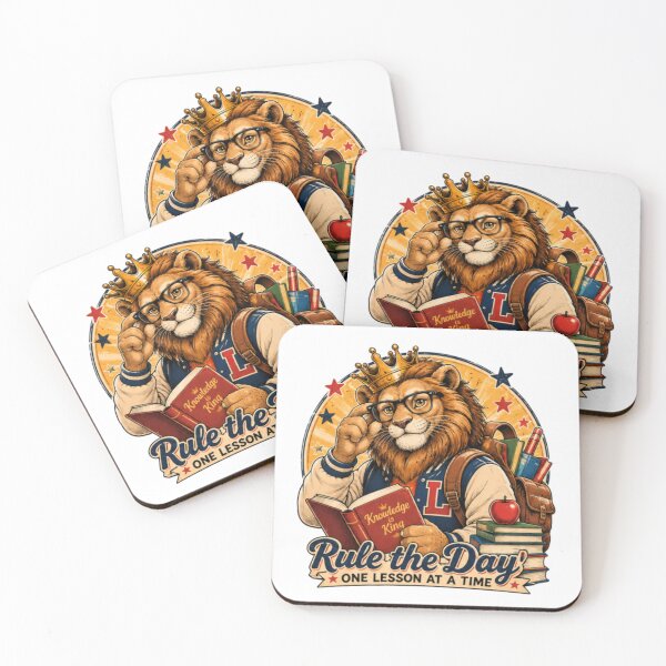 Item preview, ¡El león vuelve al colegio! designed and sold by JonysCreativeDesigns.