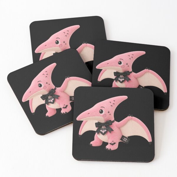 Item preview, Adorable Pink Dino Plush | Cute Triceratops Plush Toy | Soft Pastel Dinosaur Beans designed and sold by gothattic.