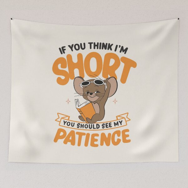 Item preview, Classic Cartoon Patience Illustration designed and sold by beboplab.