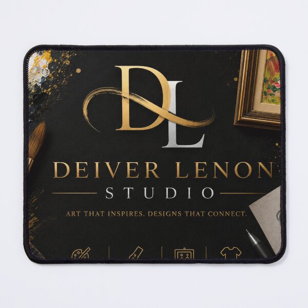 Item preview, Deiver Lenon Studio Original Art Luxury Black Gold designed and sold by SHOCAMPOS DESIGNS .