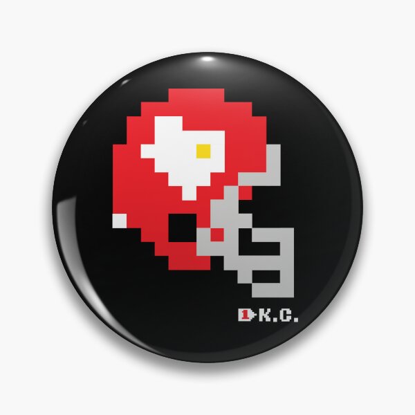 Item preview, Chiefs Throwback Tecmo Bowl Helmet designed and sold by TecmoBowlSports.