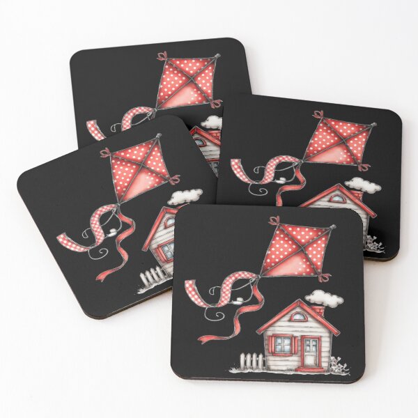 Item preview, Whimsical House and Red Kite designed and sold by vanndhi.