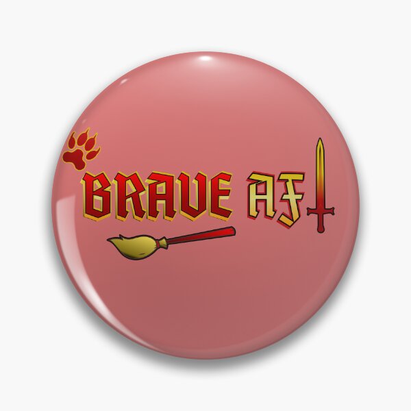 Item preview, Brave AF designed and sold by ThemeShark.