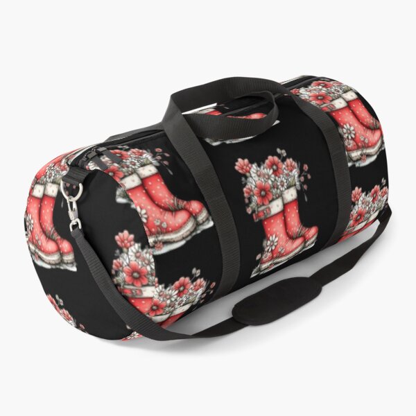 Item preview, Flowers in Red Rain Boots designed and sold by vanndhi.