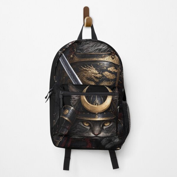 Item preview, Golden Samurai Cat Warrior designed and sold by ArtatyA.