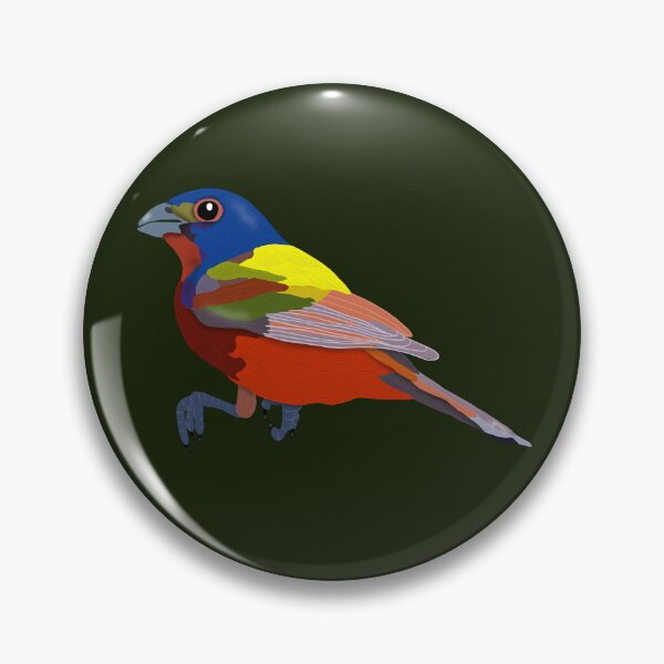 Item preview, Painted Bunting  designed and sold by BDBirds.
