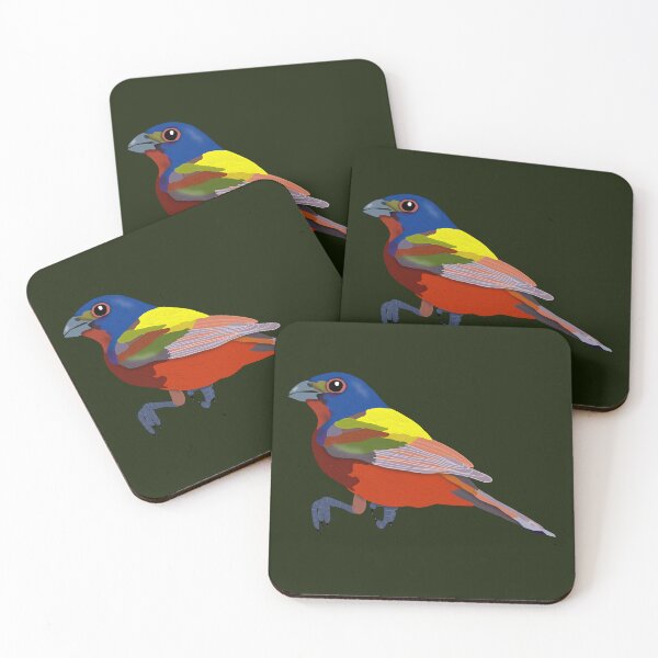 Item preview, Painted Bunting  designed and sold by BDBirds.