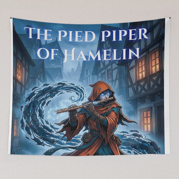 Item preview, The Pied Piper of Hamelin designed and sold by Dabbah Studio.
