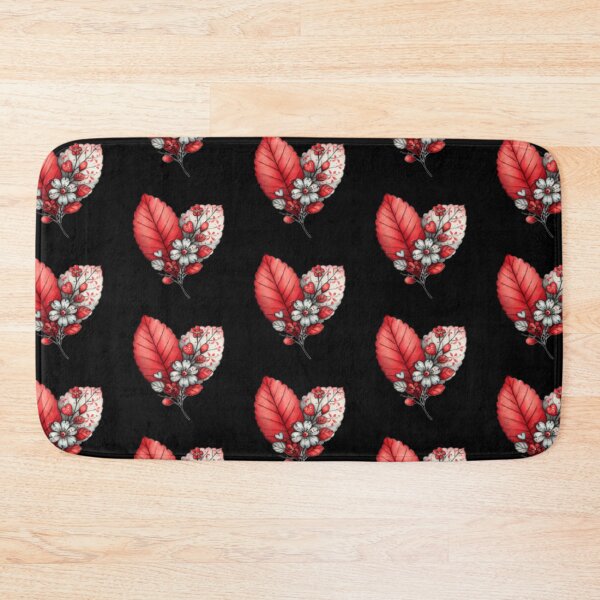 Item preview, Red Leaves and Floral Arrangement designed and sold by vanndhi.