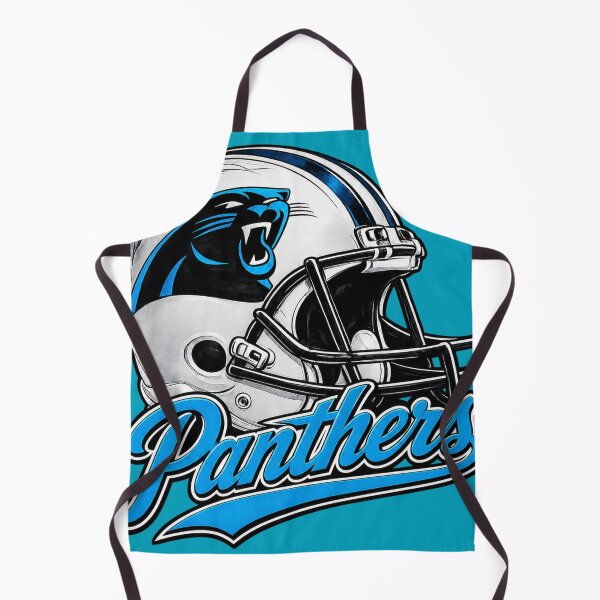 Item preview, Carolina Panthers NFL Helmet Logo Drawing Blue designed and sold by Luke Foran Sports Art.