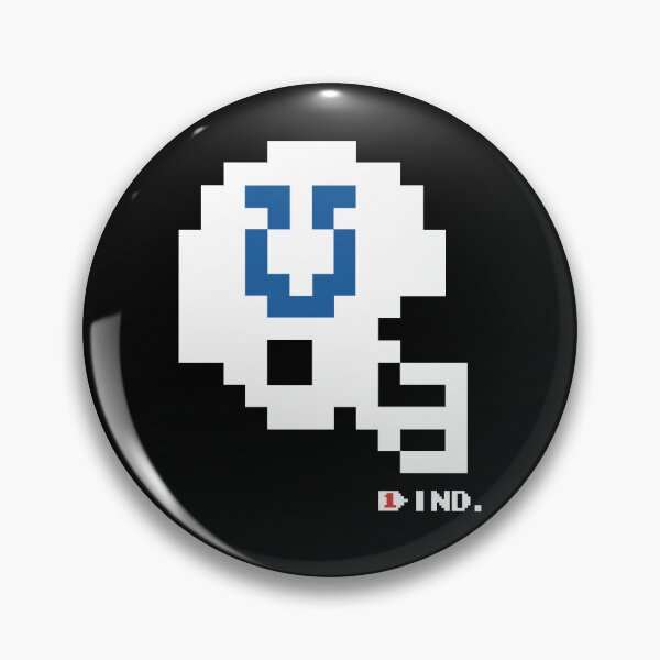 Item preview, Colts Tecmo Bowl Helmet designed and sold by TecmoBowlSports.