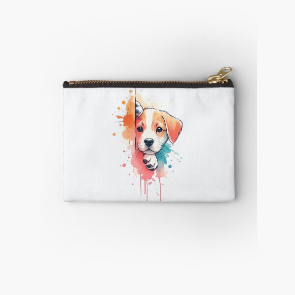 Item preview, Watercolor Cute Puppy Splash Art - Minimalist Dog Vector Design designed and sold by johnExpress02.