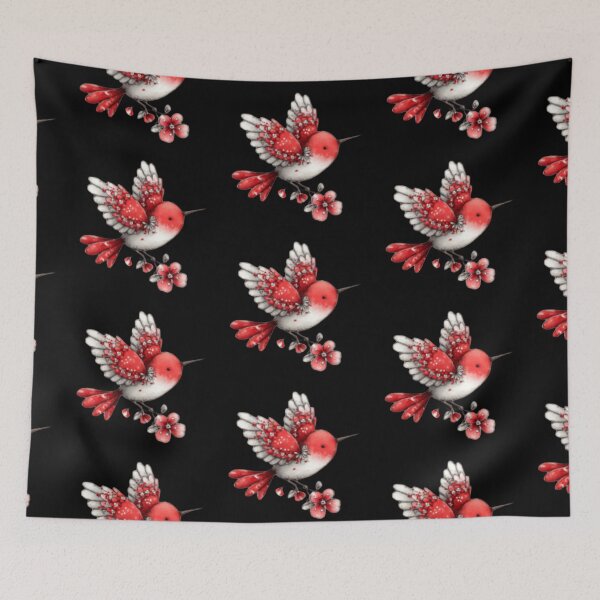 Item preview, Vibrant Hummingbird in Flight designed and sold by vanndhi.