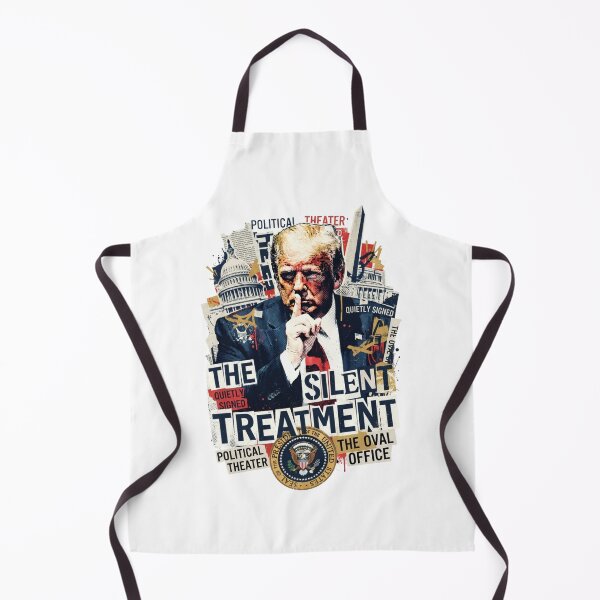Item preview, Donald Trump The Silent Treatment Political Satire Collage designed and sold by annaarthk.
