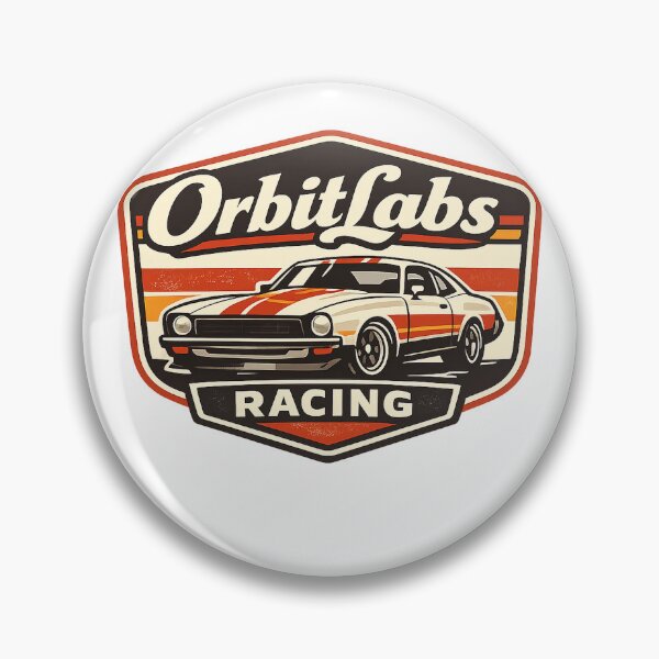 Item preview, OrbitLabs Racing Vintage 70s Car Team Design designed and sold by OrbitLabs.