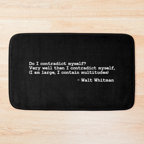 Item preview, Walt Whitman Song of Myself Booklover gift designed and sold by aponwao.